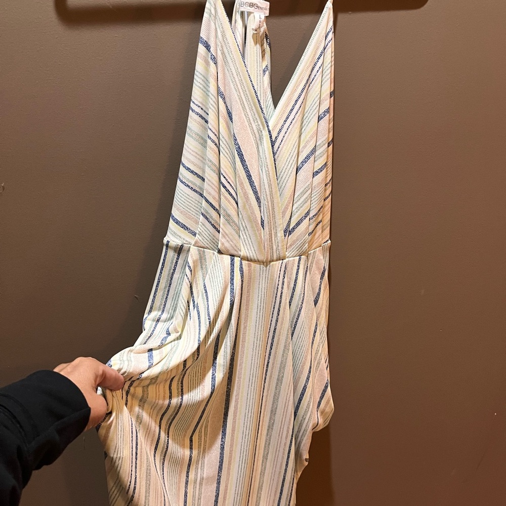 Striped Sleeveless Dress